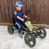 Kids Children Pedal Go Kart Ride On Racer Braking System Adjustable Seat Green