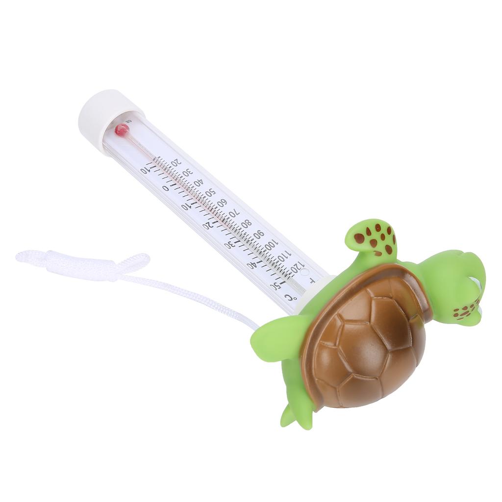Teichwasserthermometer Baby Schwimmbad Schwimmendes Wassertemperaturmessgerät mit Schnur