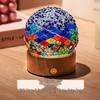Bohemian LED Night Light - USB Rechargeable Moroccan Glass Lamp