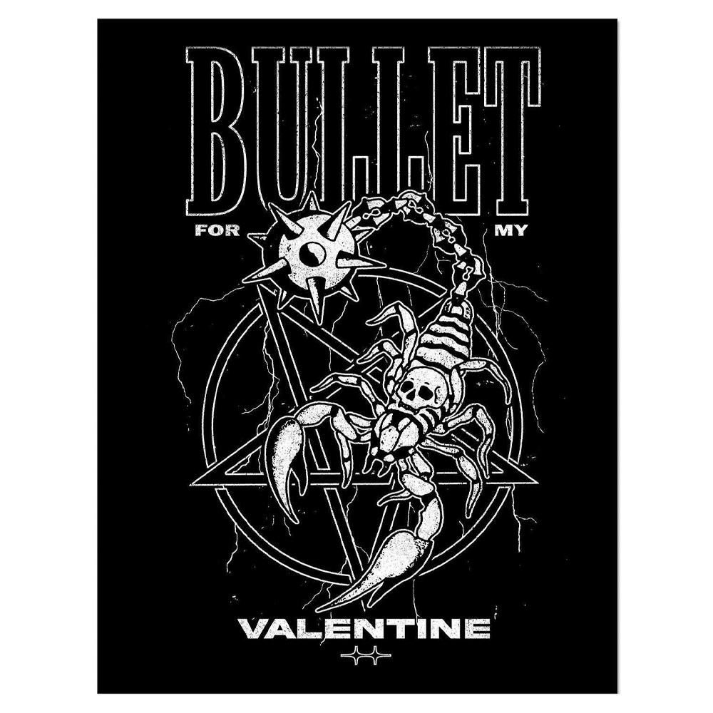 Bullet For My Valentine Scorpion Framed Poster