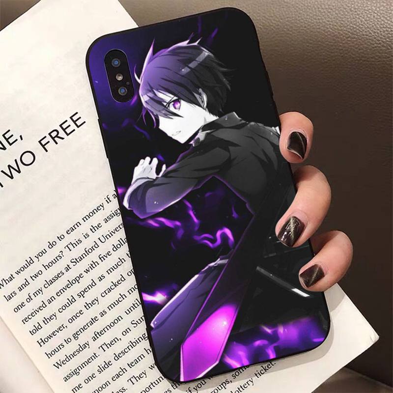 Anime Sword Art Online SAO Phone Case for iPhone 11 12 13 mini pro XS MAX 8 7 6 6S Plus X 5S SE 2020 XR case
