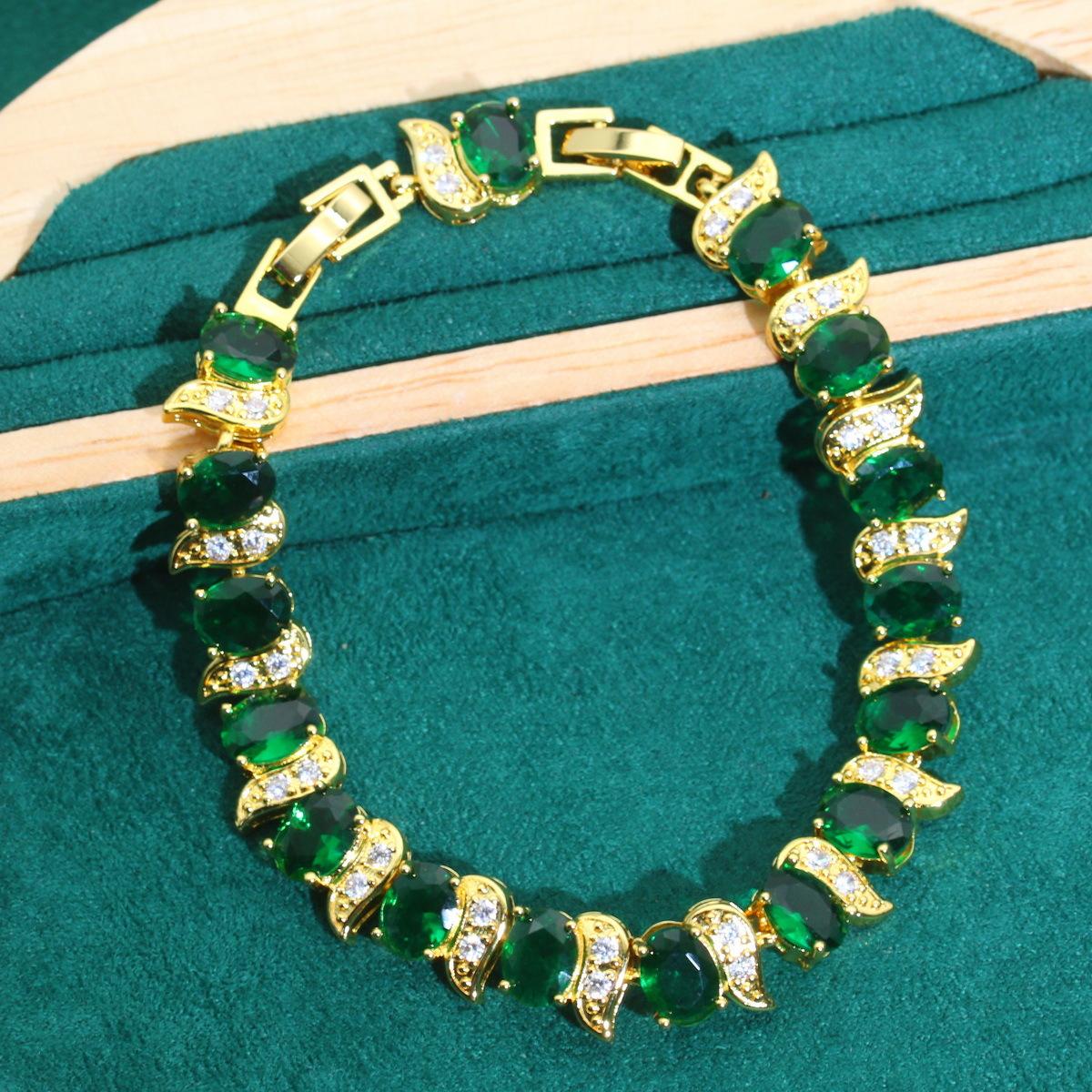 

Центральная и Восточная Европа и Соединенные Штаты Америки Горячая новинка модные ювелирные изделия AAA Цирконовый браслет Stand Alone