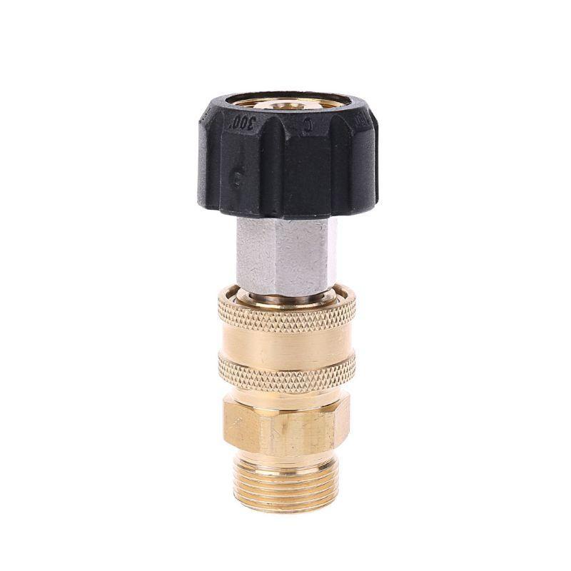 5000PSI Pressure Washer Adapter Set Quick Couplers Kit M22 14