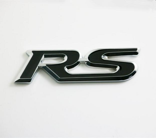 K2/K3/K3S Metal RS Rear Emblem Badge - Car Logo 3D Modification