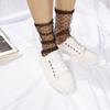 Women Dot Fashion Chiffon Tulle Socks Dress Socks Glass Stockings Nylon