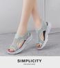 Women's Summer Casual Non-Slip Beach Sandals - Trendy, Soft, and Breathable