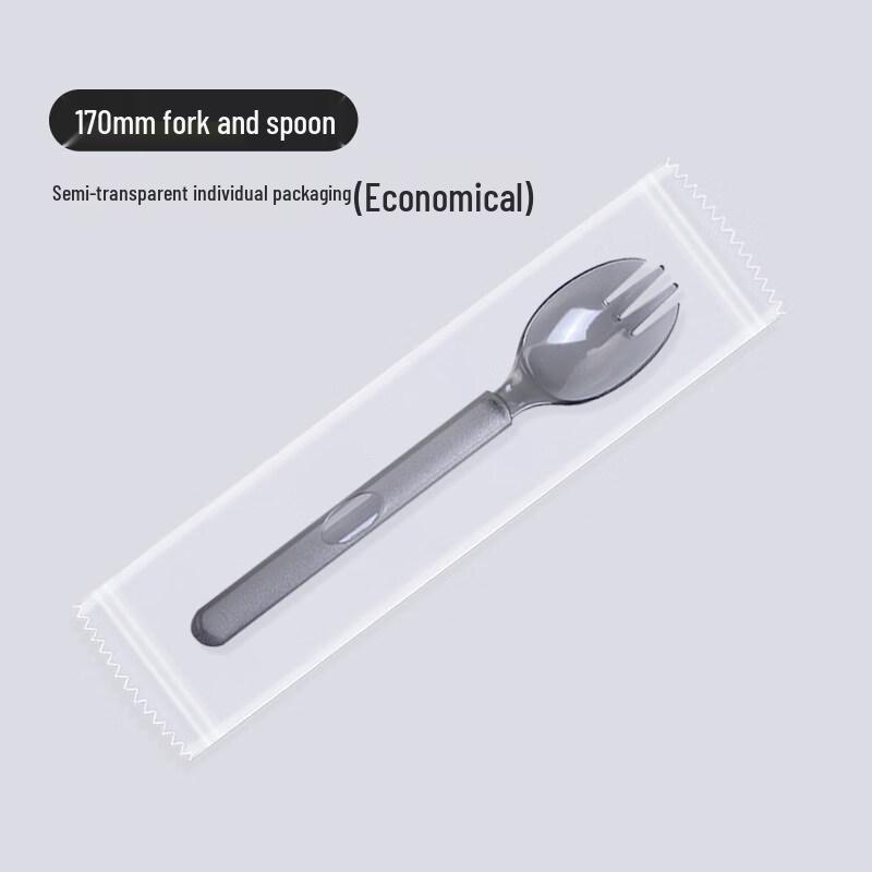 ZISIZ Individually Wrapped Disposable American Spoons