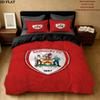 Постельное белье с узором Barnsley FC Комплект одеяла Пододеяльник Наволочка Домашний Декор Подарок на День Рождения (1 * пододеяльник + 2 * наволочка без наполнителя)