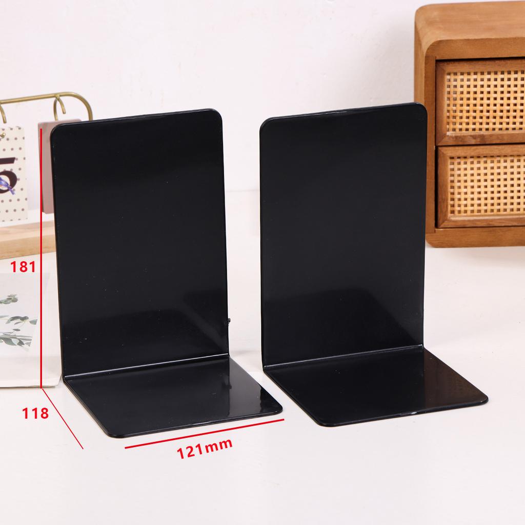 L-shaped Thick Transparent Acrylic Book Stand Student Book Storage Partition Bookshelf Desktop Sorting Classifier Newspaper Library Display Rack
