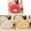 Small Bear Plush Toy Pillow With Pp Cotton Filling Kids Sleeping Cushion