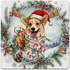 Christmas Metal Wall Art for Home Living Room Kitchen Decor