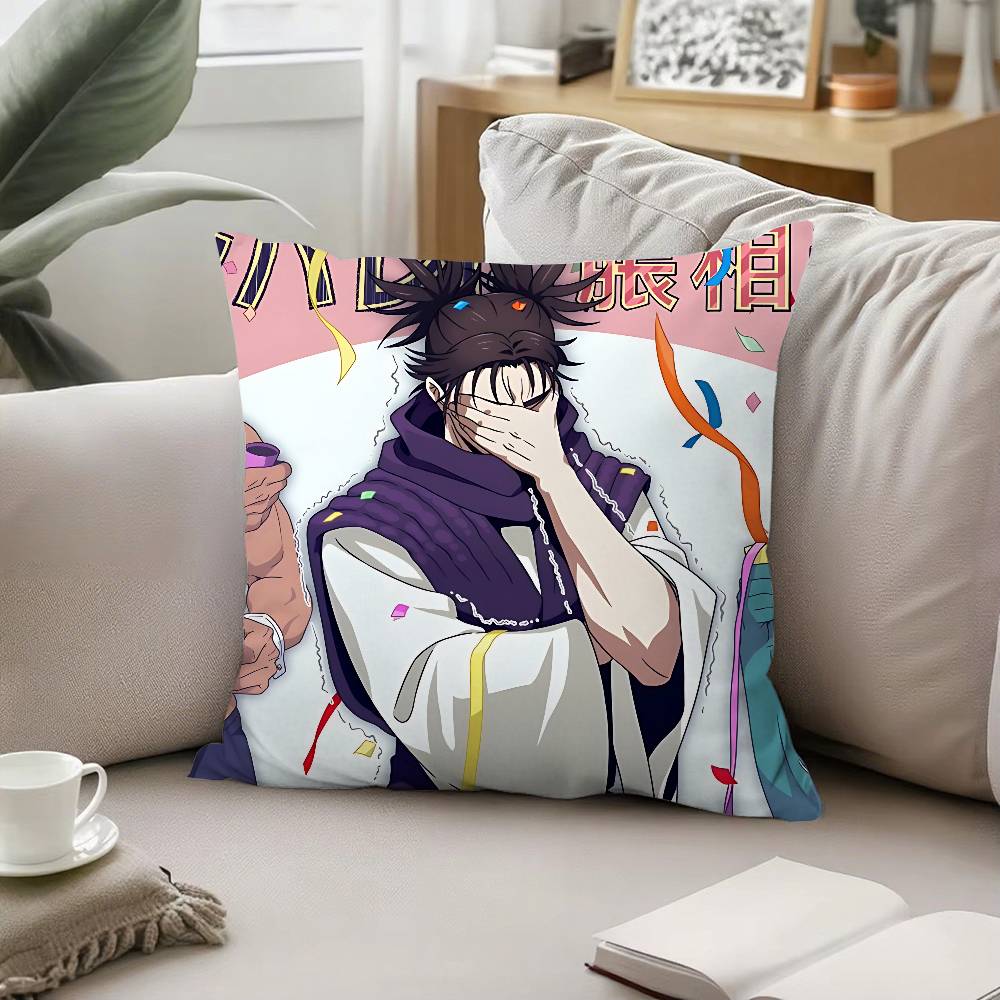 Anime C-Choso Throw Pillow Covers Pattern Cushion Cover Suitable For Sofa Bedroom Car Pillow Cover