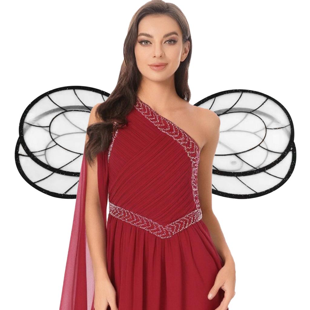 1Pc Cute Bee Wings Costume Accessories Dress Up Props for Kids Adults Halloween Party Performance