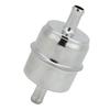 3/8 Inline Fuel Filter High Flow Metal Fuel Filter Inline Hose 9746 Replacement for Chevrolet Chrome University