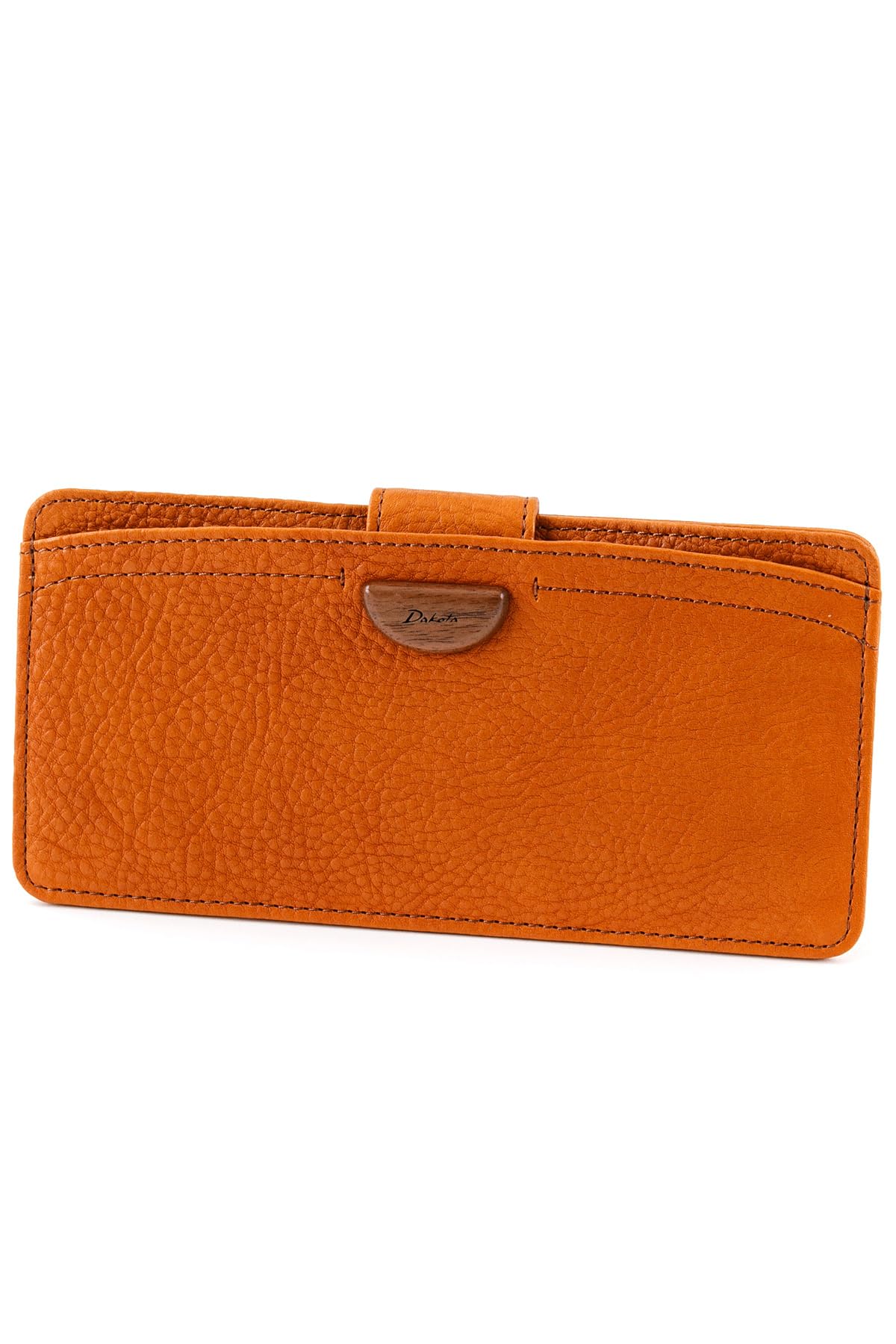 

Thin Long Wallet Genuine Leather Brown [Dakota] Women s DA-31365-40 коричневий