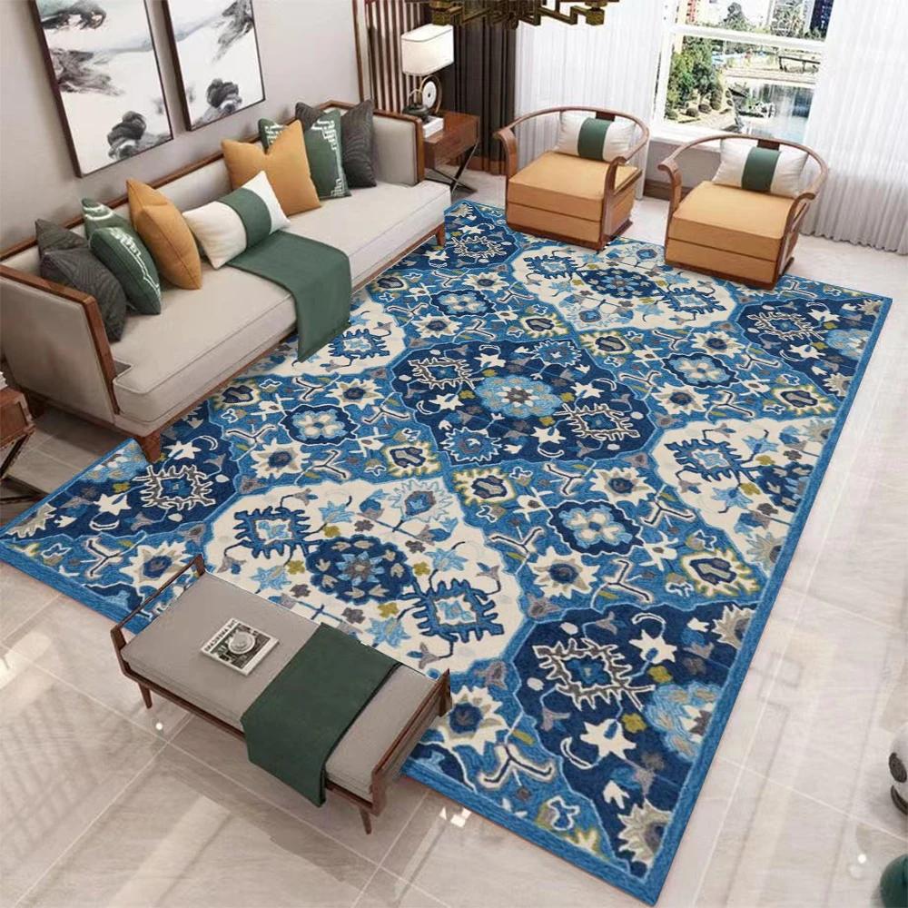 Carpet Living Room Bedroom Kitchen Sofa Table Balcony Rug Non-slip Washable Mat Home Exquisite Home Decoration Ins