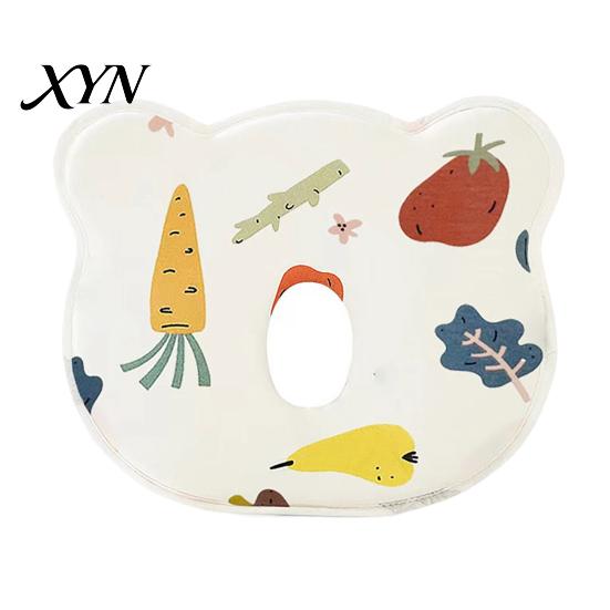 Baby Donut Pillow for Car Seats And Strollers Pillow, Memory Foam Sleeping Cute Cartoon Print, Bear Design, Comfortable Head Rest Infants Soft