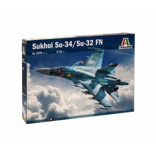 ITA1379 1:72 Italeri Sukhoi Su-34 / Su-32 FN Fullback MODEL BUILDING KIT