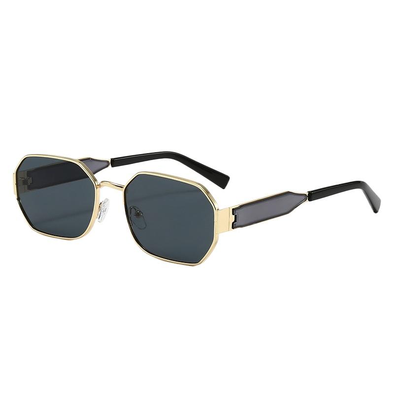 

Retro Women s High-End Sunglasses With Personalized Narrow Frame And Fashionable Concave Design UV Resistant Sun Glasses 1PC