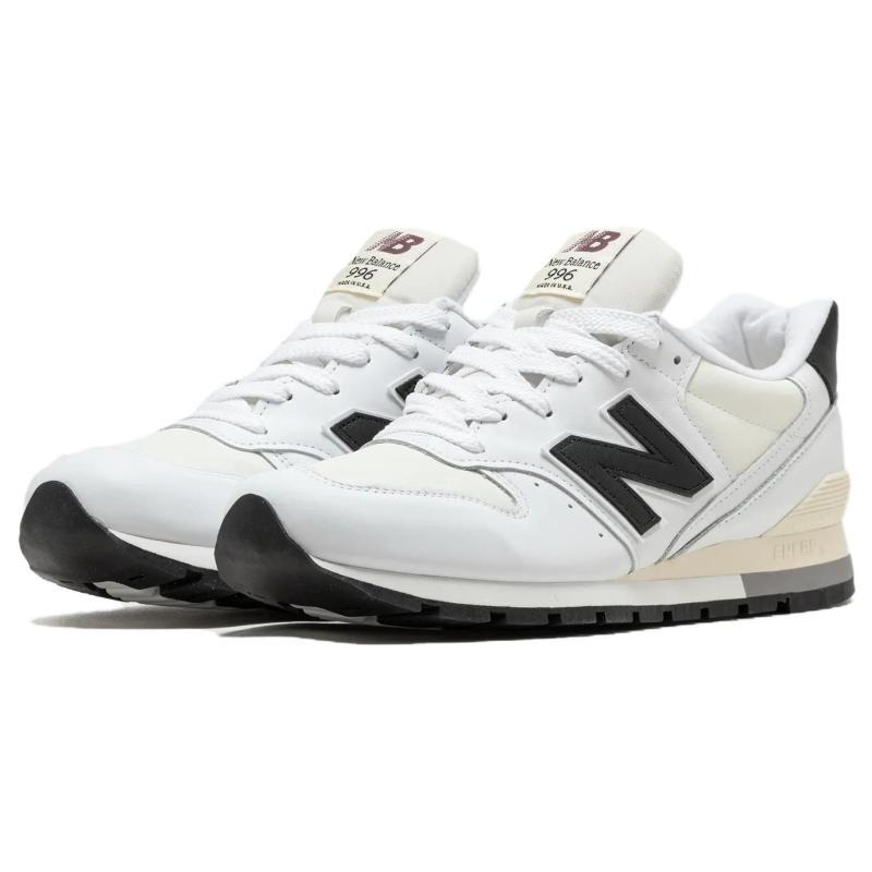New Balance Teddy White Black Sneakers U996TC