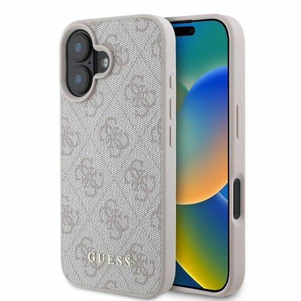 Guess Guhcp16Sg4Gfpi Iphone 16 6.1Różowy/Pink Hardcase 4G Classic