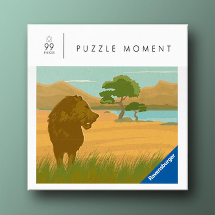 

Safari Poster 99 Piece Ravensburger Jigsaw Puzzle, popular Korean board game