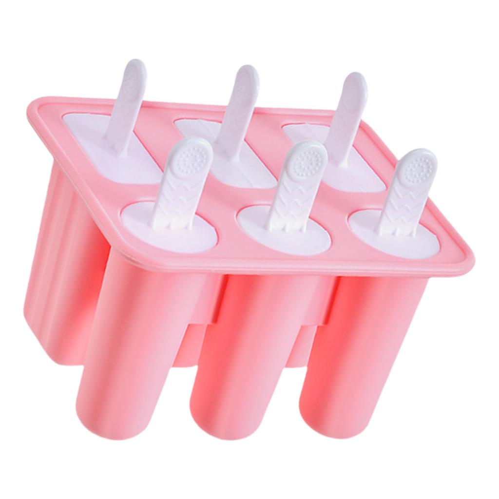 Silicone Popsicles Maker With Detachable Stick Creative Easy Releases Ice Lolly Mould for Family Gatherings and Parties