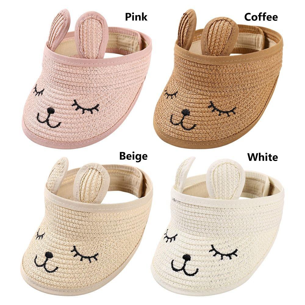 Bear Ears Kids Empty Top Hat Sun Shading Baby Sun Hat New Baby Hats Boys & Girls