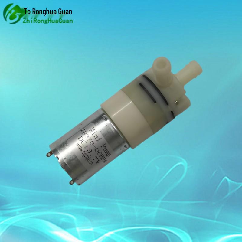 Ronghua Guan 12V/24V Mini Water/Vacuum Pump - Model 370