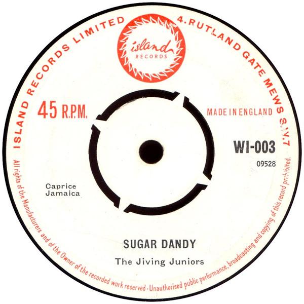 

7inch Record JIVING JUNIORS - Sugar Dandy / Valerie WI003 Island Records 1962 UK Reggae, Ska & Dub Used