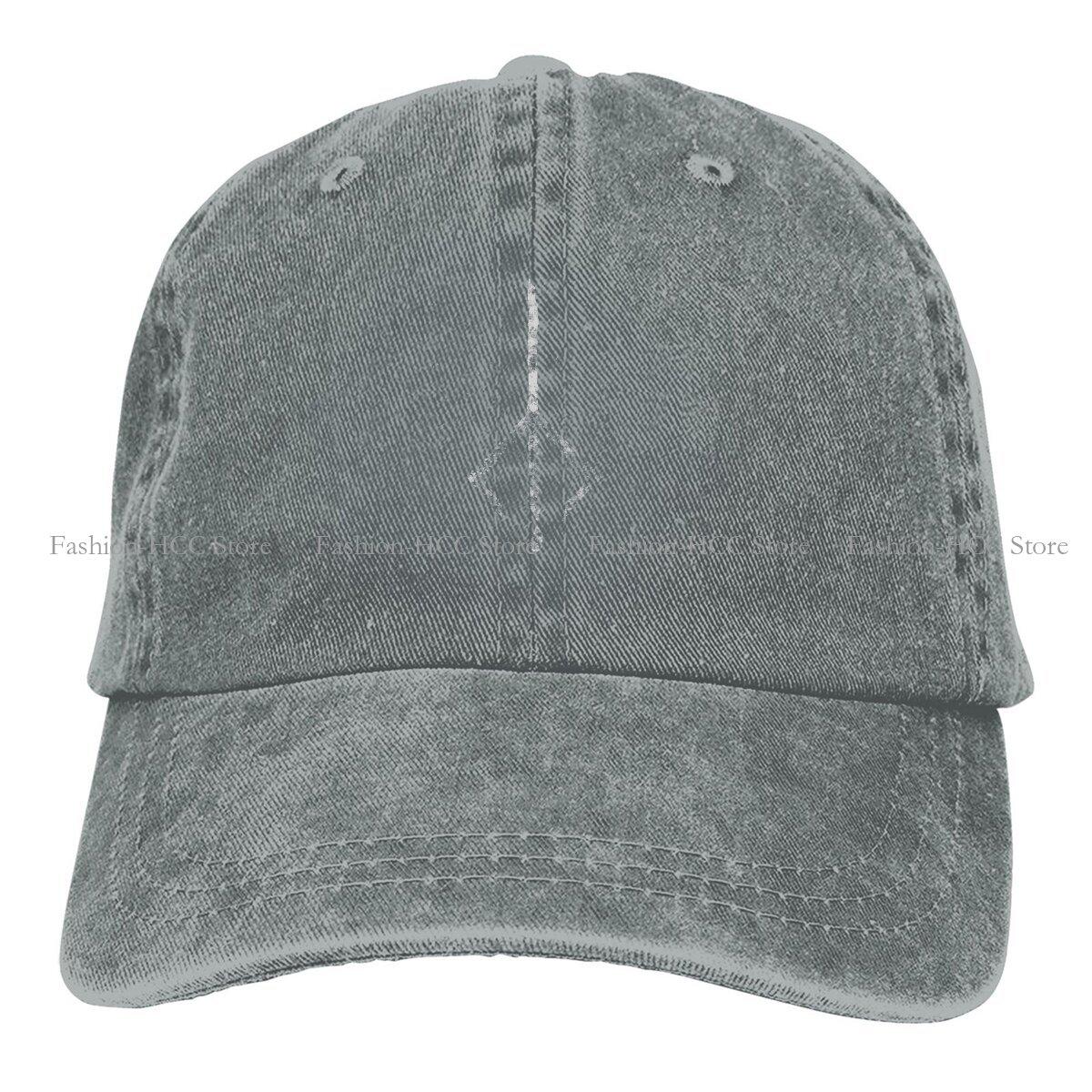 Hunter s Mark Baseball Caps Peaked Cap Bloodborne Game Sun Shade Hats Men Women One Size серый