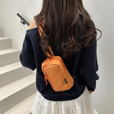 New Sports Go Out Light Backpack Messenger Bag Mobile Phone Bag Portable Fashion Shoulder Bag Men's and Women's Bags