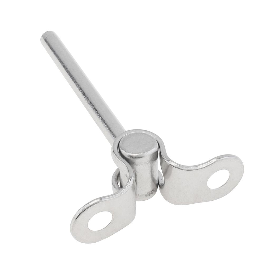 Kit Tendicavo Regolabile a 180° in Acciaio Inox T316 da 1/8 di Pollice T316 con Chiave per Montaggio su Pali in Legno