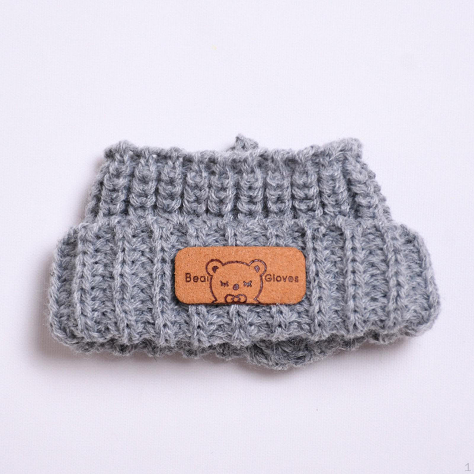 

17 см кукольная шляпа милая плюшевая фигурка наряд аксессуары для серый