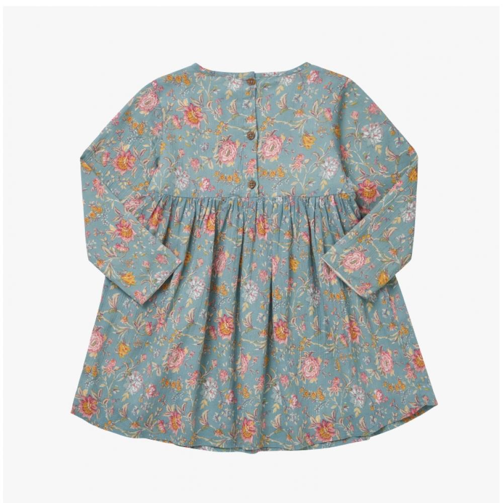 Louis Misha Gri W23 S0141  Roulotta  Rolotta Floral Kids Dress