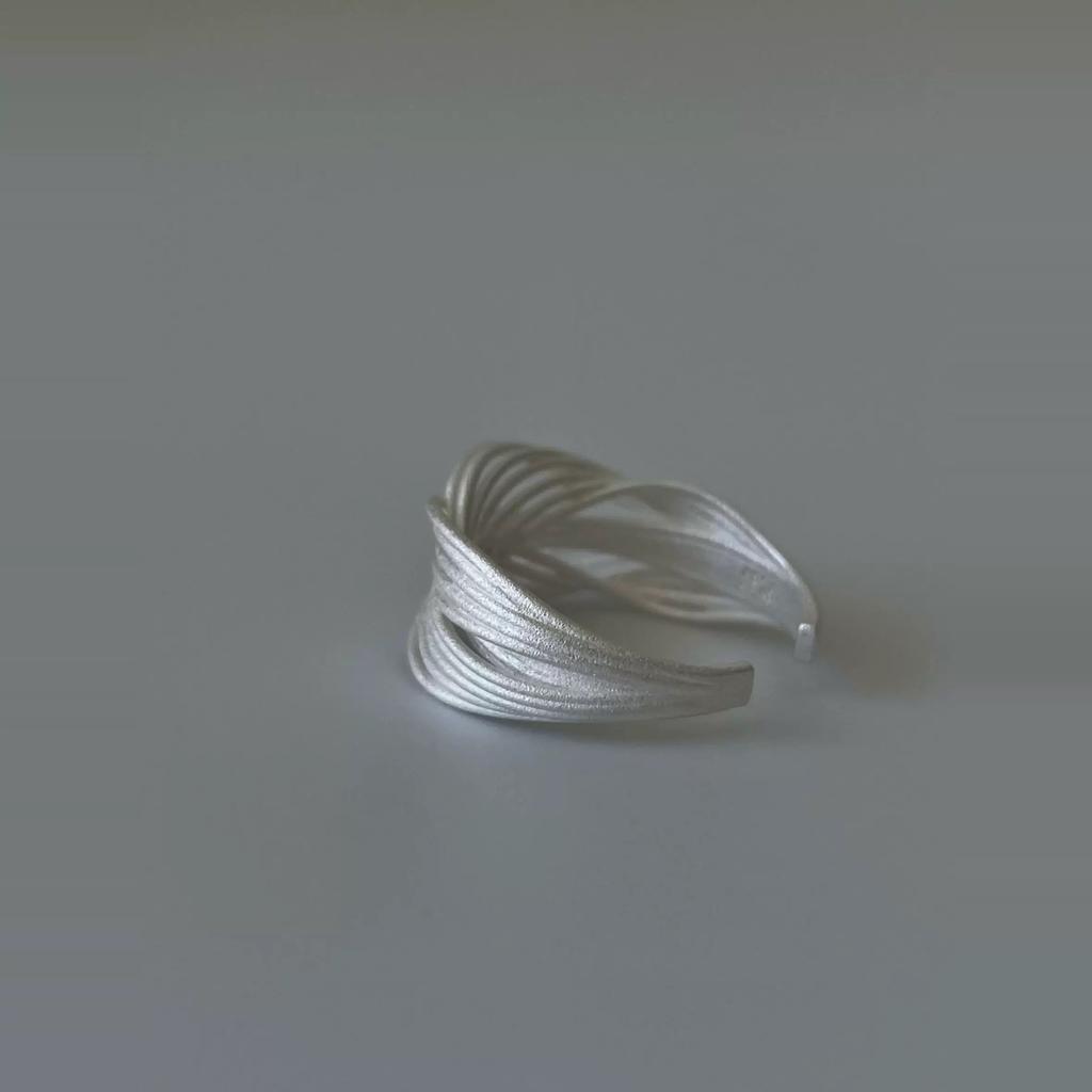 Xiaomi 925 Sterling Silver Rings for Women Couple Minimalist Handmade Simple Shinning Lines Ring Party Jewelry Gift Prevent Allergy