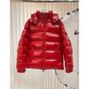 Unisex Hooded Down Jacket Winter Outdoor Warm Thick Coat 80-85% Duck Fill 300-350g
