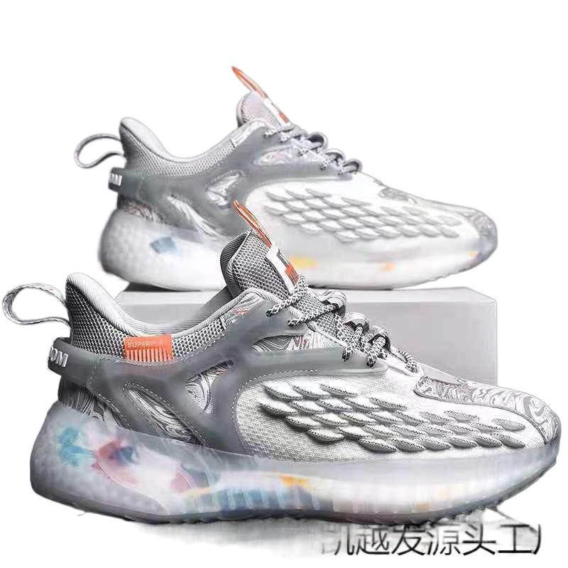 Shoes men's autumn breathable mesh shoes casual year new running shoes coconut shoes national sports men's shoes