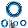 Anello di calata rotondo in alluminio Climb Tensione perfetta Lega di alluminio Anello O(blu)