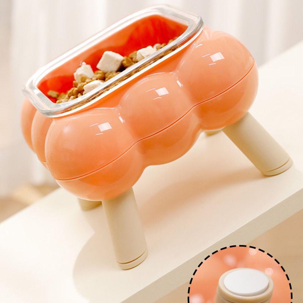Detachable Cat Food Water Bowl Anti Vomiting Pet Four Legged Bowl Dog Feeding Station  Pet Supplies
