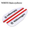 2Pcs Car Rear View Mirror Sticker Rain Eyebrow Auto Side Mirror Rain Proof Cover For VW Passat Jetta Golf Touran Beetle Polo ze9