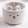 Cute Cartoon Animal Storage Container With Foldable Design For Laundry And Playroom