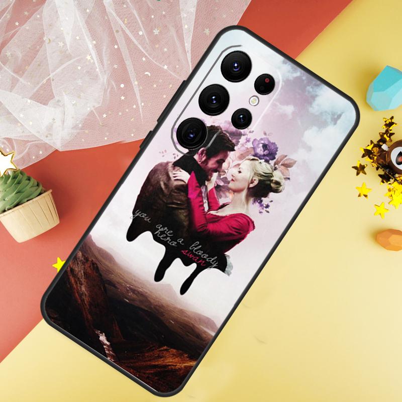 Captain Swan Once Upon A Time Phone Case For Samsung Galaxy S26 S25 S24 S21 S20 S22 S23 Ultra S10 Plus S25 FE Cover Coque