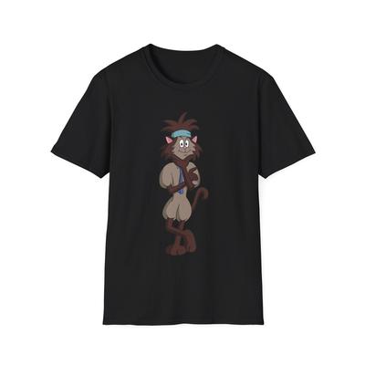 Hector Softstyle T-ShirtRetro Cartoon Katze T-Shirt Vintage 80er Shirt Cooles Unisex T-Shirt