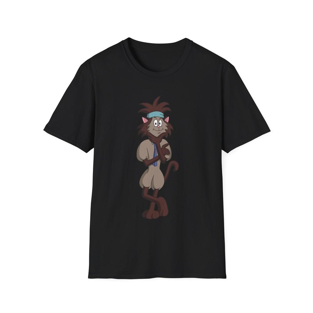 Hector Softstyle T-ShirtRetro Cartoon Cat Tee Vintage 80s Shirt Cool Unisex T-Shirt S
