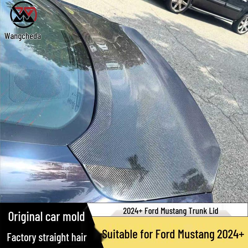 Carbon Fiber Trunk Lid Tailgate for 24+ Ford Mustang