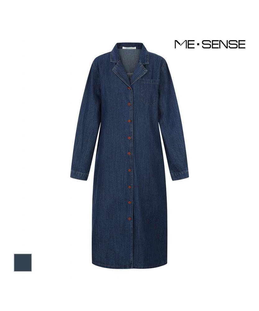 MESENSE Belted Denim Dress_Mb49Dom301A