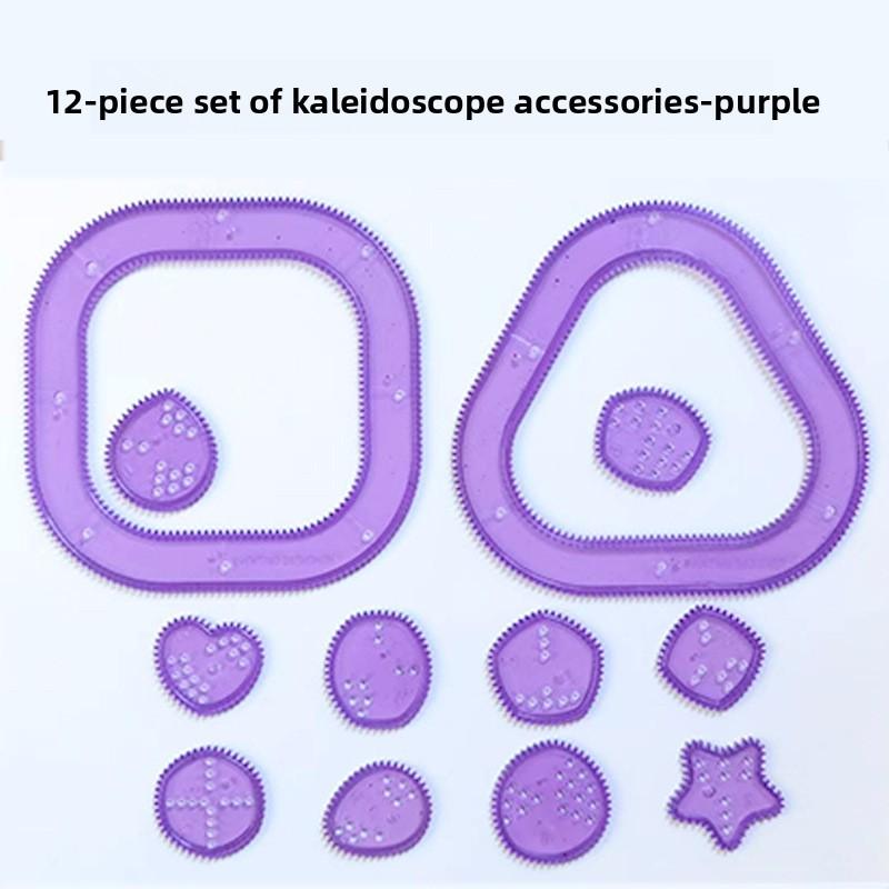 Set Plastic Ruler With Drawing Templates For Preschool Art And Educational Toys