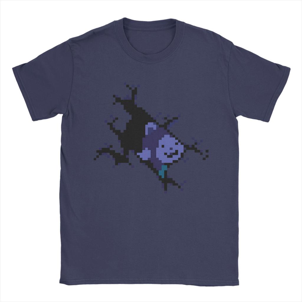 Men's T-Shirts Game Undertale Temmie Novelty Pure Cotton Tee Shirt Short Sleeve  T Shirt Round Neck Clothing Gift Idea