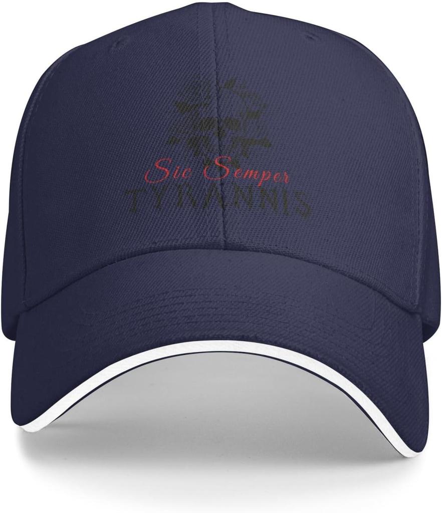 Skull Roses Baseball Cap Polyester Adjustable Outdoor Unisex Adult Cap